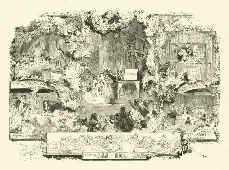 Scenes of Parisian life by Edmond (after) Morin