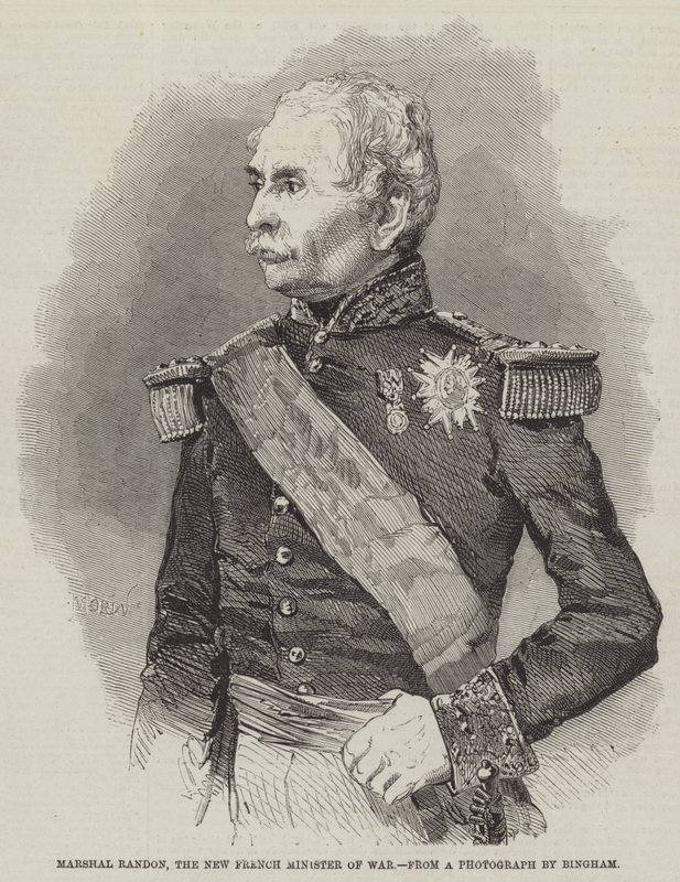 Marshal Randon, the New French Minister of War by Edmond Morin