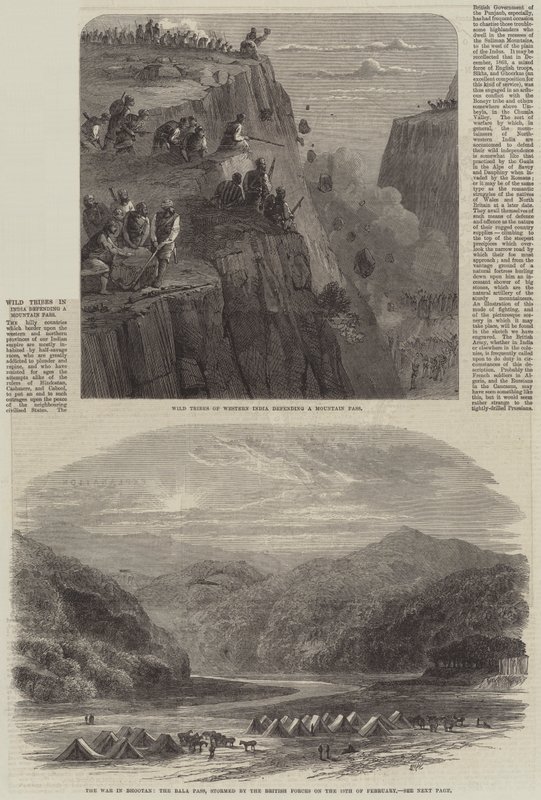 The War in Bhutan by Edmund Morison Wimperis
