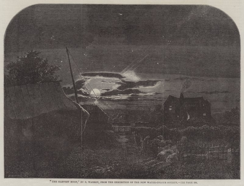 The Harvest Moon by Edmund George Warren