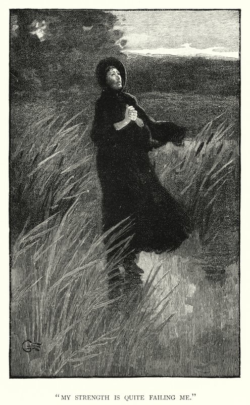 Illustration for Jane Eyre by Charlotte Bronte by Edmund Henry Garrett