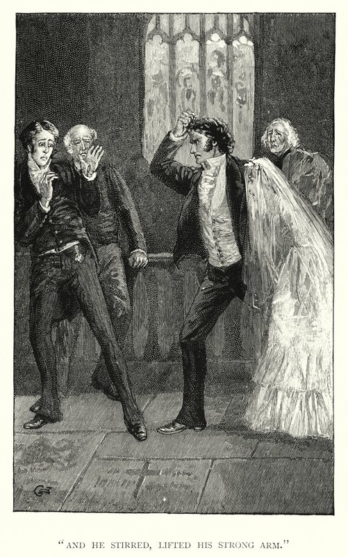 Illustration for Jane Eyre by Charlotte Bronte by Edmund Henry Garrett