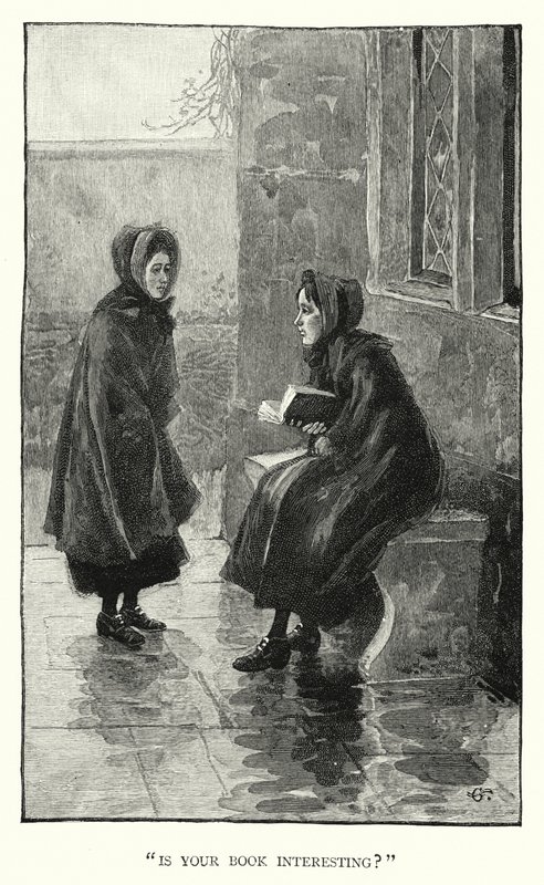 Illustration for Jane Eyre by Charlotte Bronte by Edmund Henry Garrett