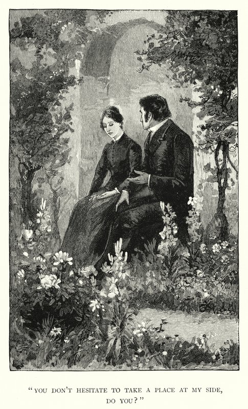 Illustration for Jane Eyre by Charlotte Bronte by Edmund Henry Garrett
