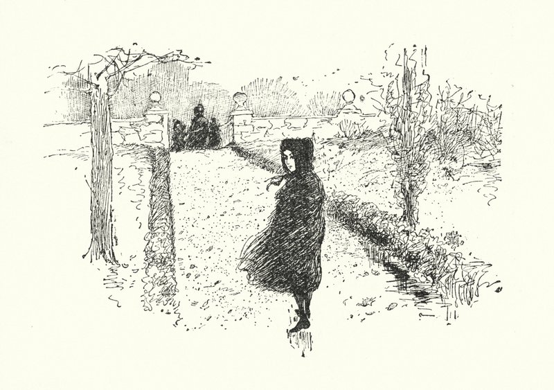 Illustration for Jane Eyre by Charlotte Bronte by Edmund Henry Garrett