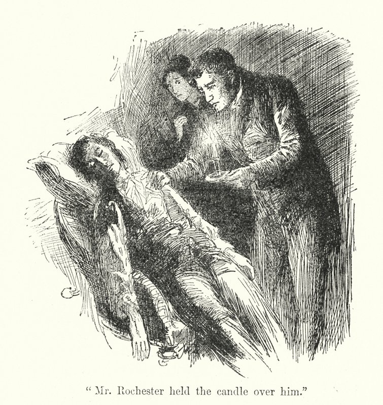 Illustration for Jane Eyre by Charlotte Bronte by Edmund Henry Garrett