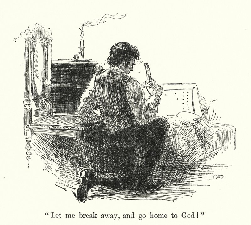 Illustration for Jane Eyre by Charlotte Bronte by Edmund Henry Garrett