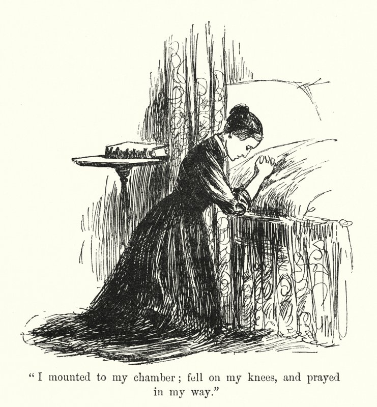 Illustration for Jane Eyre by Charlotte Bronte by Edmund Henry Garrett