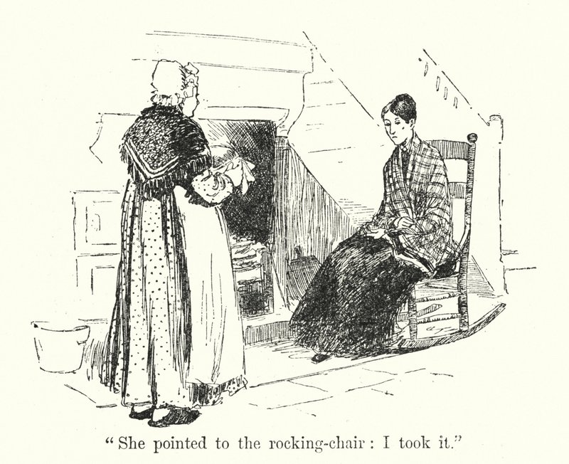 Illustration for Jane Eyre by Charlotte Bronte by Edmund Henry Garrett