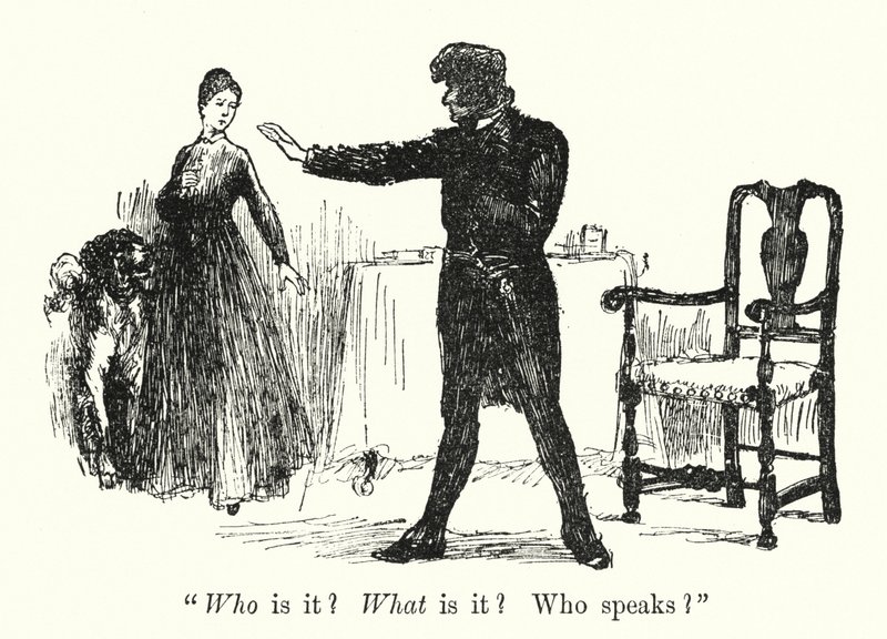 Illustration for Jane Eyre by Charlotte Bronte by Edmund Henry Garrett
