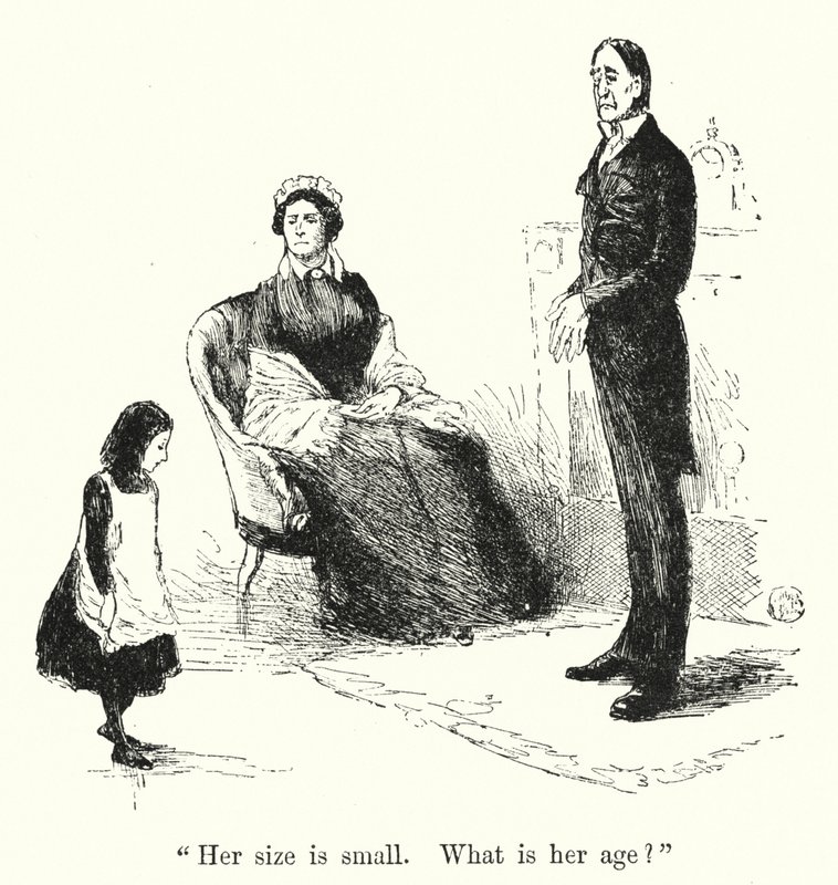 Illustration for Jane Eyre by Charlotte Bronte by Edmund Henry Garrett