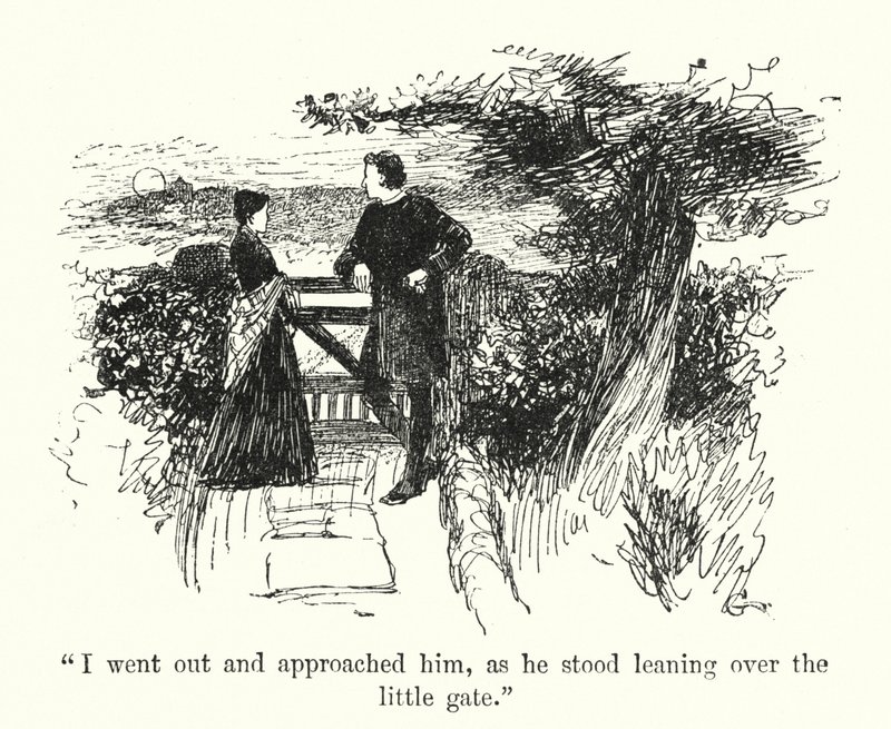 Illustration for Jane Eyre by Charlotte Bronte by Edmund Henry Garrett