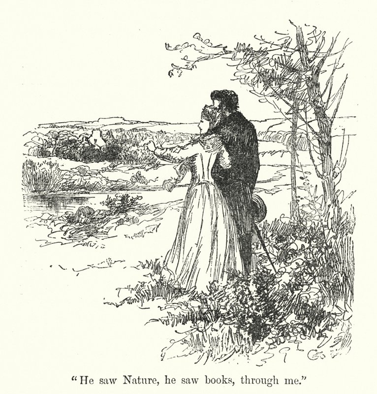 Illustration for Jane Eyre by Charlotte Bronte by Edmund Henry Garrett