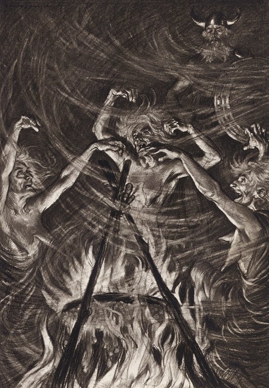 William Shakespeare: The Tragedy of Macbeth, Act IV, Scene 1 by Edmund Joseph (after) Sullivan