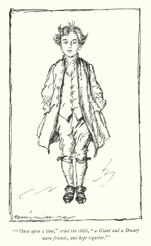 Illustration for The Vicar of Wakefield by Oliver Goldsmith by Edmund Joseph Sullivan