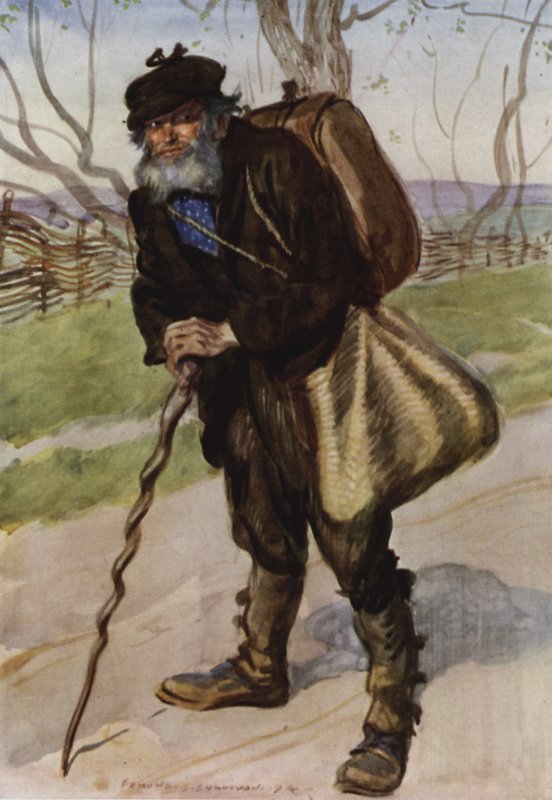 Once I saw him standing in the middle of a dusty road by Edmund Joseph Sullivan