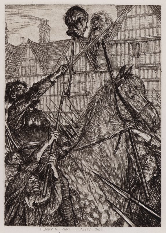 The Second Part of King Henry IV, Act IV, Scene 7 by Edmund Joseph Sullivan