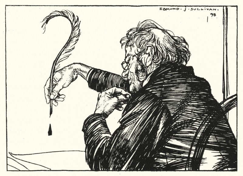 Illustration for Sartor Resartus by Edmund Joseph after Sullivan