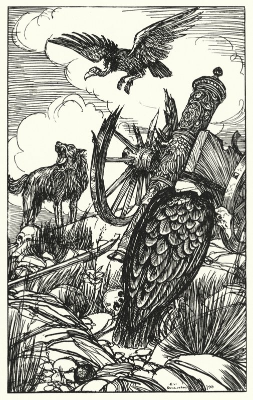 Illustration for Sartor Resartus by Edmund Joseph after Sullivan