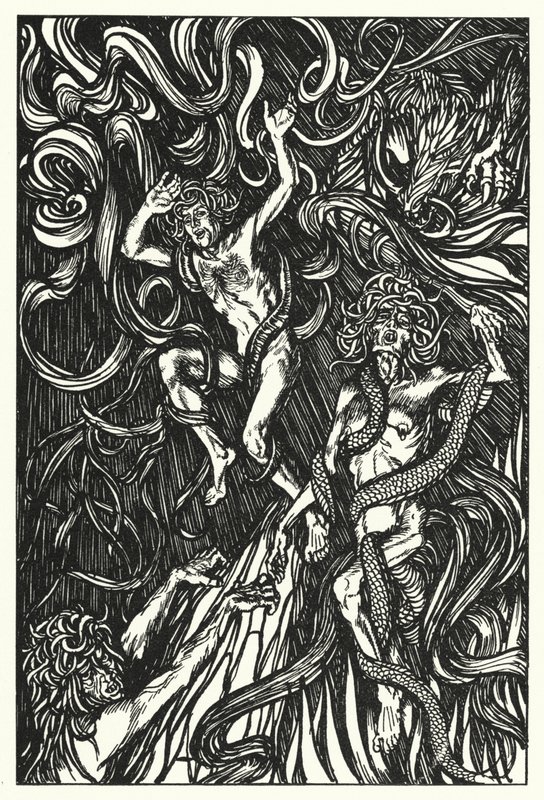 Illustration for Sartor Resartus by Edmund Joseph after Sullivan