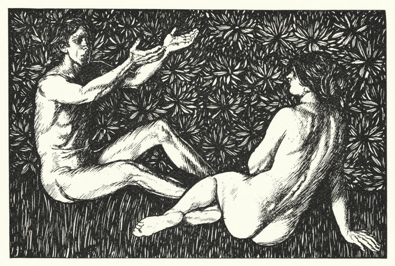 Illustration for Sartor Resartus by Edmund Joseph after Sullivan