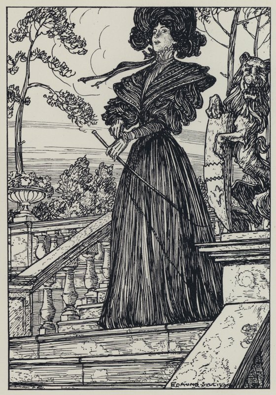 Illustration for A Dream of Fair Women and Other Poems by Edmund Joseph after Sullivan