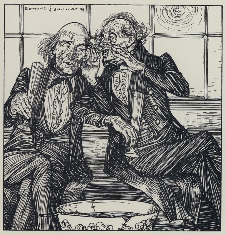 Illustration for A Dream of Fair Women and Other Poems by Edmund Joseph after Sullivan