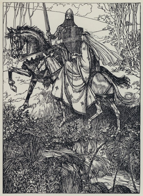 Illustration for A Dream of Fair Women and Other Poems by Edmund Joseph after Sullivan