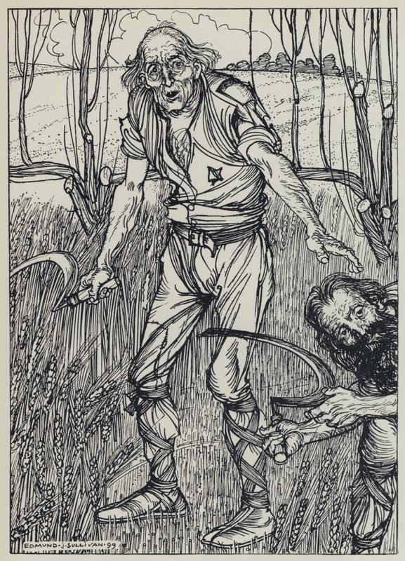 Illustration for A Dream of Fair Women and Other Poems by Edmund Joseph after Sullivan