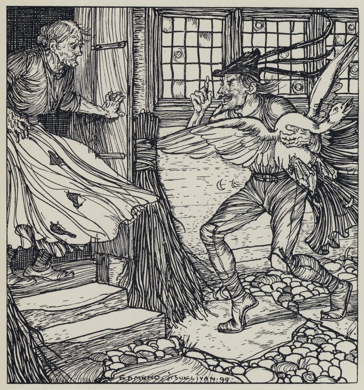 Illustration for A Dream of Fair Women and Other Poems by Edmund Joseph after Sullivan