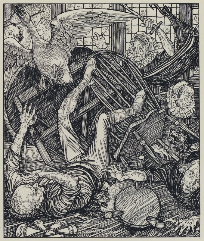 Illustration for A Dream of Fair Women and Other Poems by Edmund Joseph after Sullivan