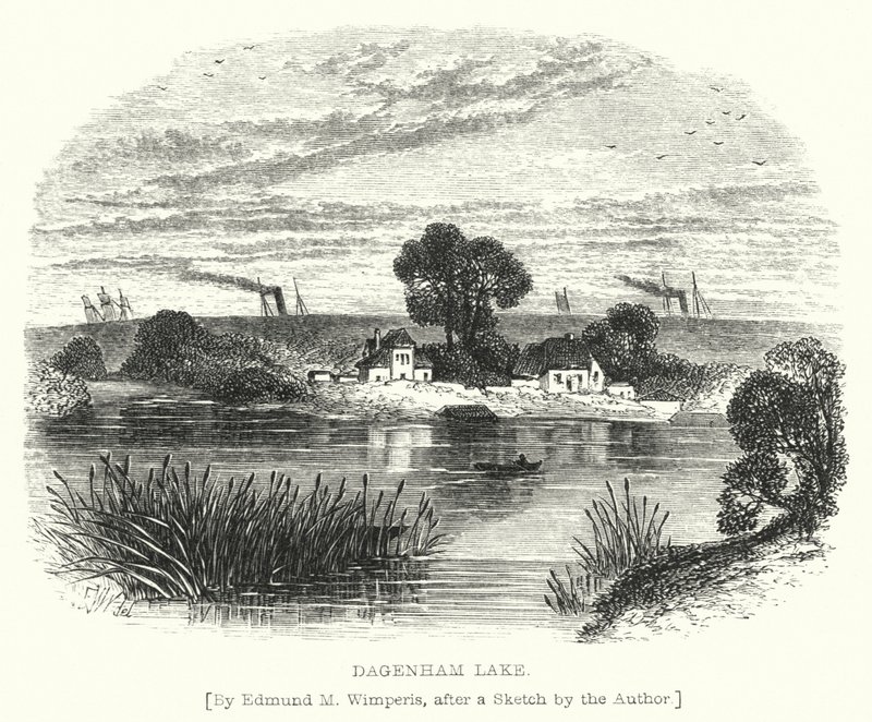 Dagenham Lake by Edmund Morison (after) Wimperis