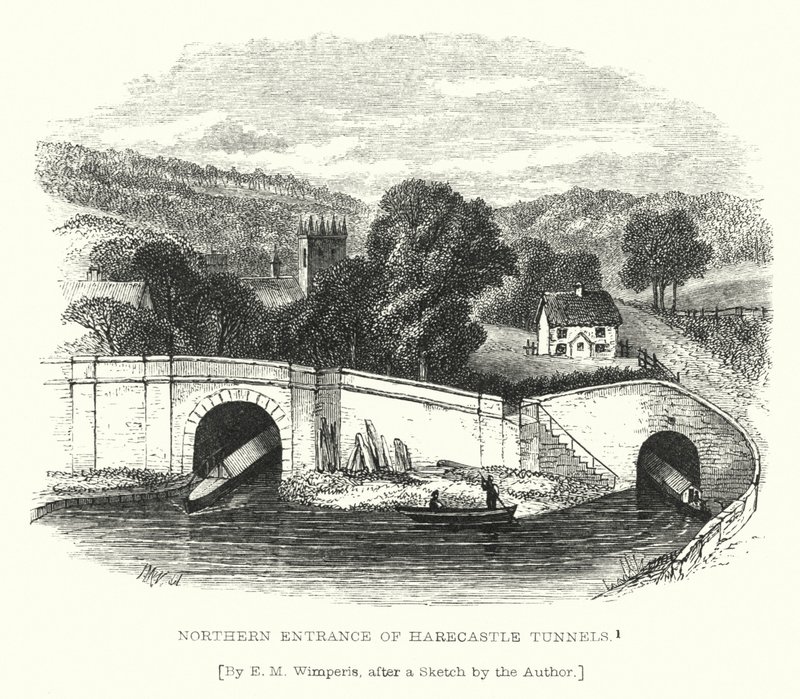 Northern Entrance of Harecastle Tunnels by Edmund Morison (after) Wimperis