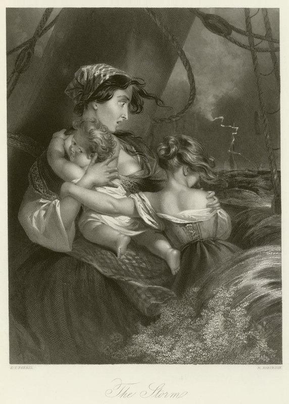 The Storm by Edmund Thomas Parris
