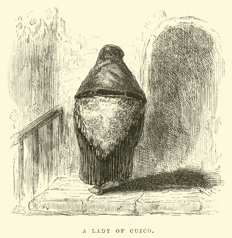 A Lady of Cuzco by Edouard Riou