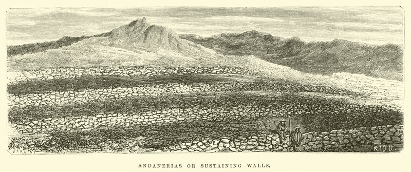 Andanerias or Sustaining Walls by Edouard Riou