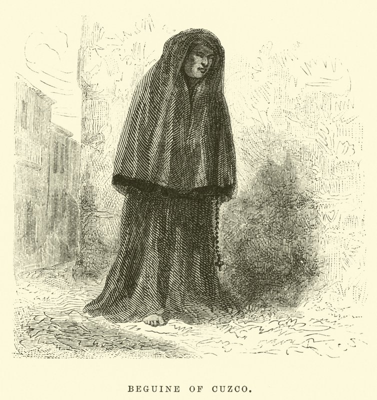 Beguine of Cuzco by Edouard Riou