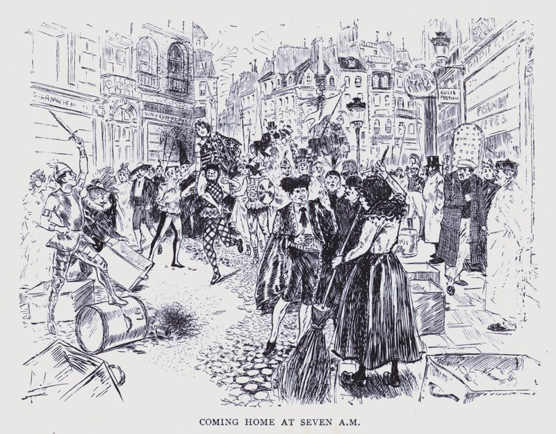 Bohemian Paris: Coming Home at Seven AM by Edouard Alfred (1875 1954) Cucuel