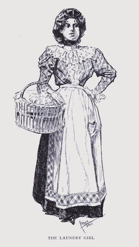 Bohemian Paris: The Laundry Girl by Edouard Alfred (1875 1954) Cucuel