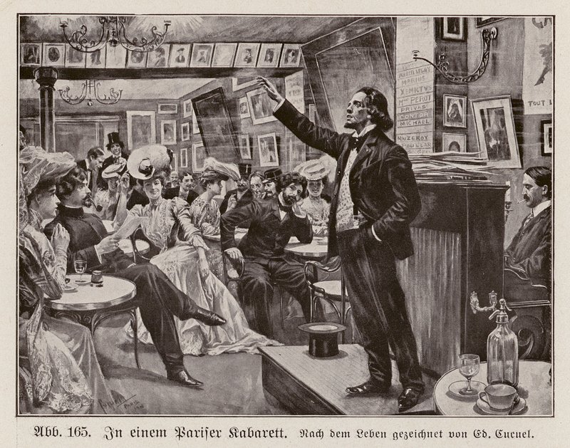 In a Paris Cabaret by Edouard Alfred (1875 1954) Cucuel