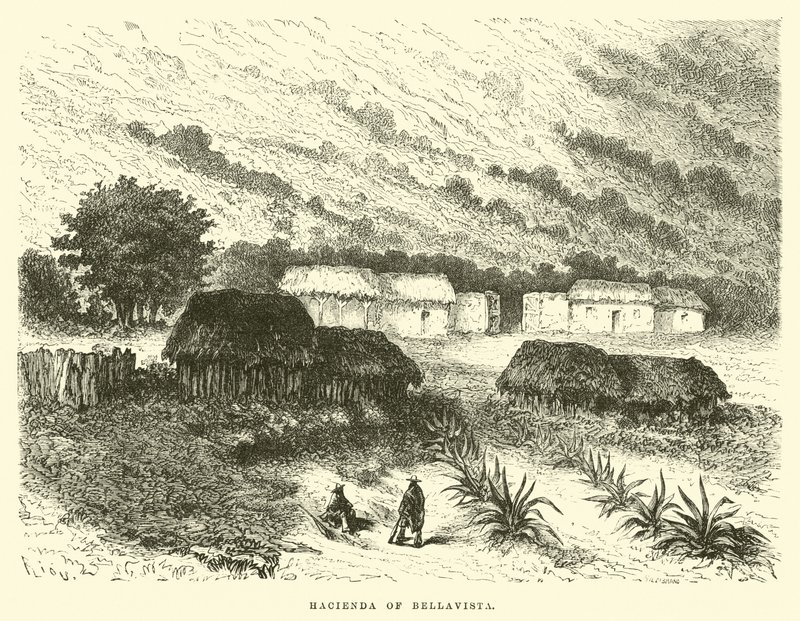 Hacienda of Bellavista by Edouard Riou