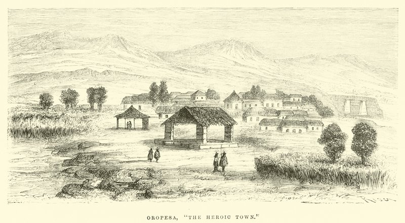 Oropesa, The Heroic Town by Edouard Riou