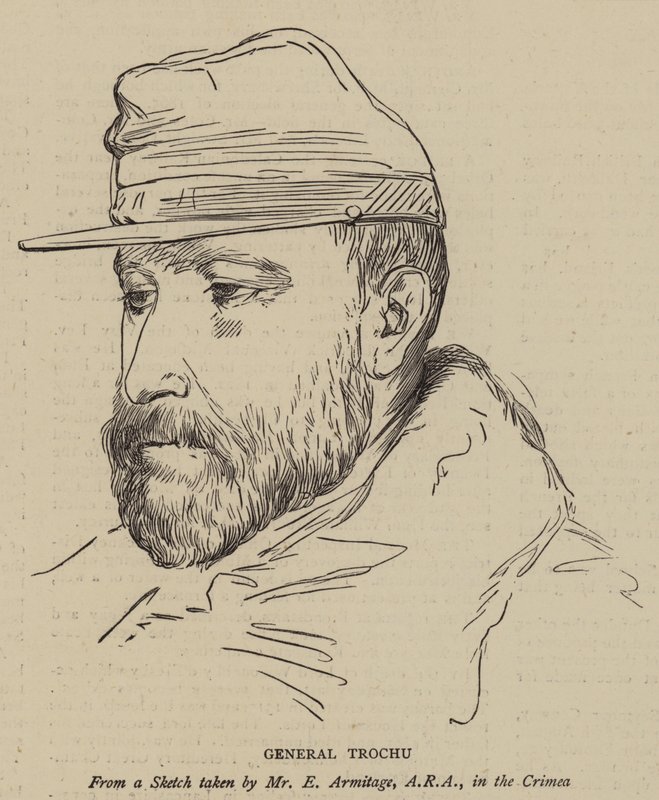 General Trochu by Edward A. Armitage
