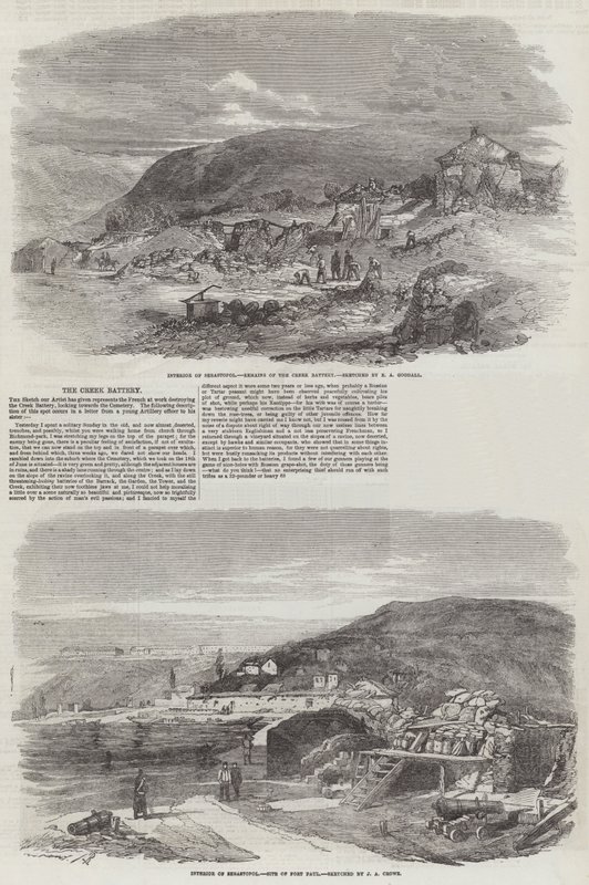 The Creek Battery by Edward Angelo Goodall