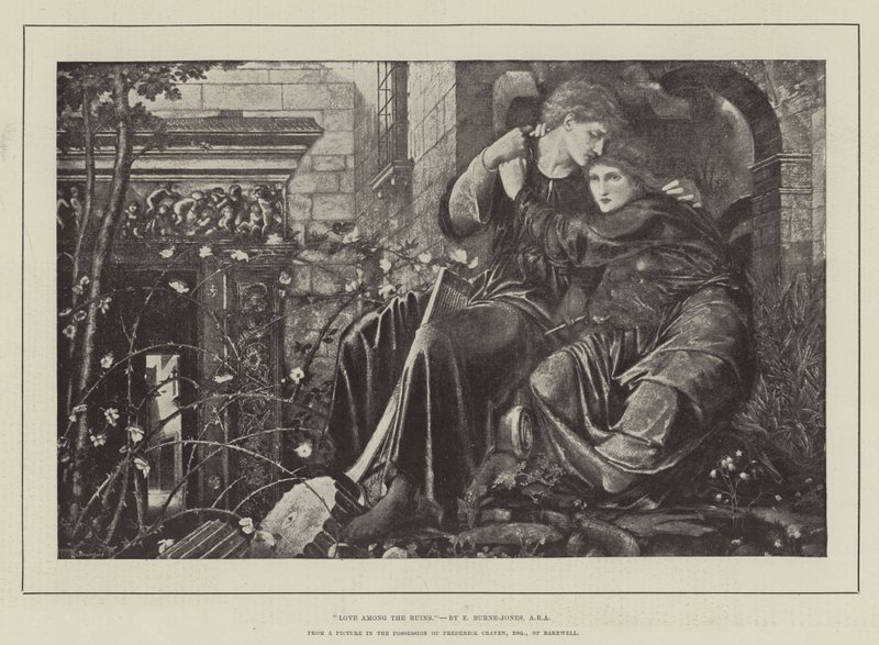 Love among the Ruins by Edward Burne Jones