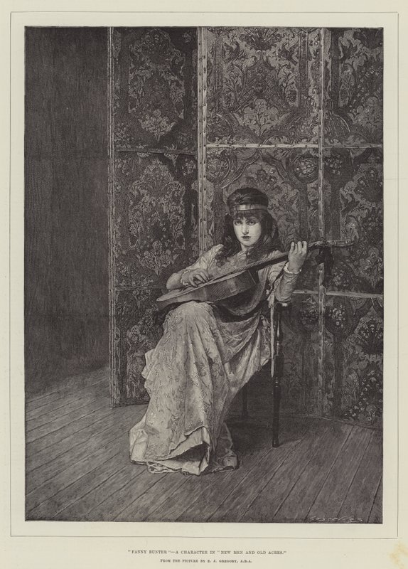 Fanny Bunter, a Character in New Men and Old Acres by Edward John Gregory