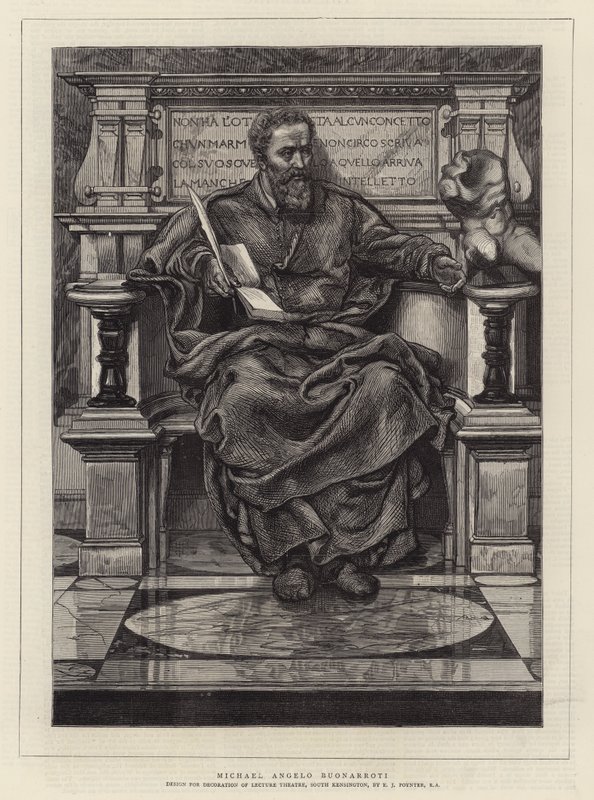 Michelangelo Buonarroti by Edward John Poynter