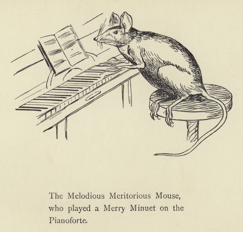 The Melodious Meritorious Mouse by Edward Lear