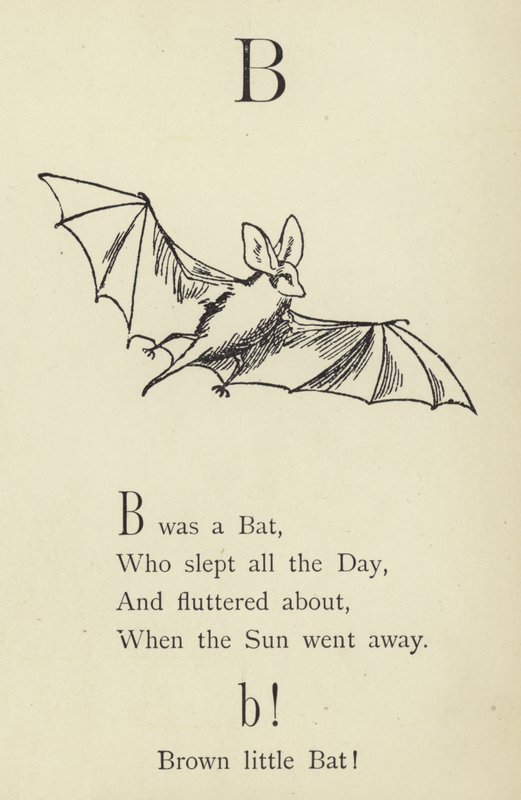 The Letter B by Edward Lear