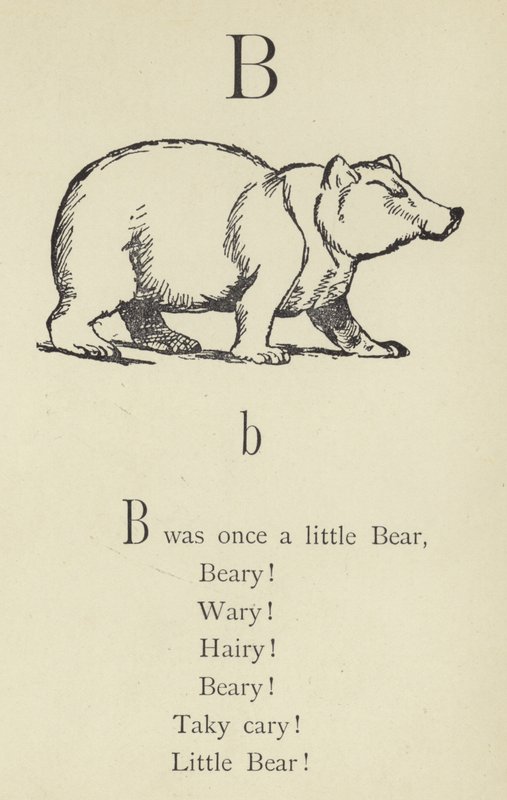 The Letter B by Edward Lear